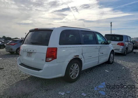 2014 Dodge Grand Caravan Sxt из США, поврежденный, VIN 2C4RDGCG0ER384405